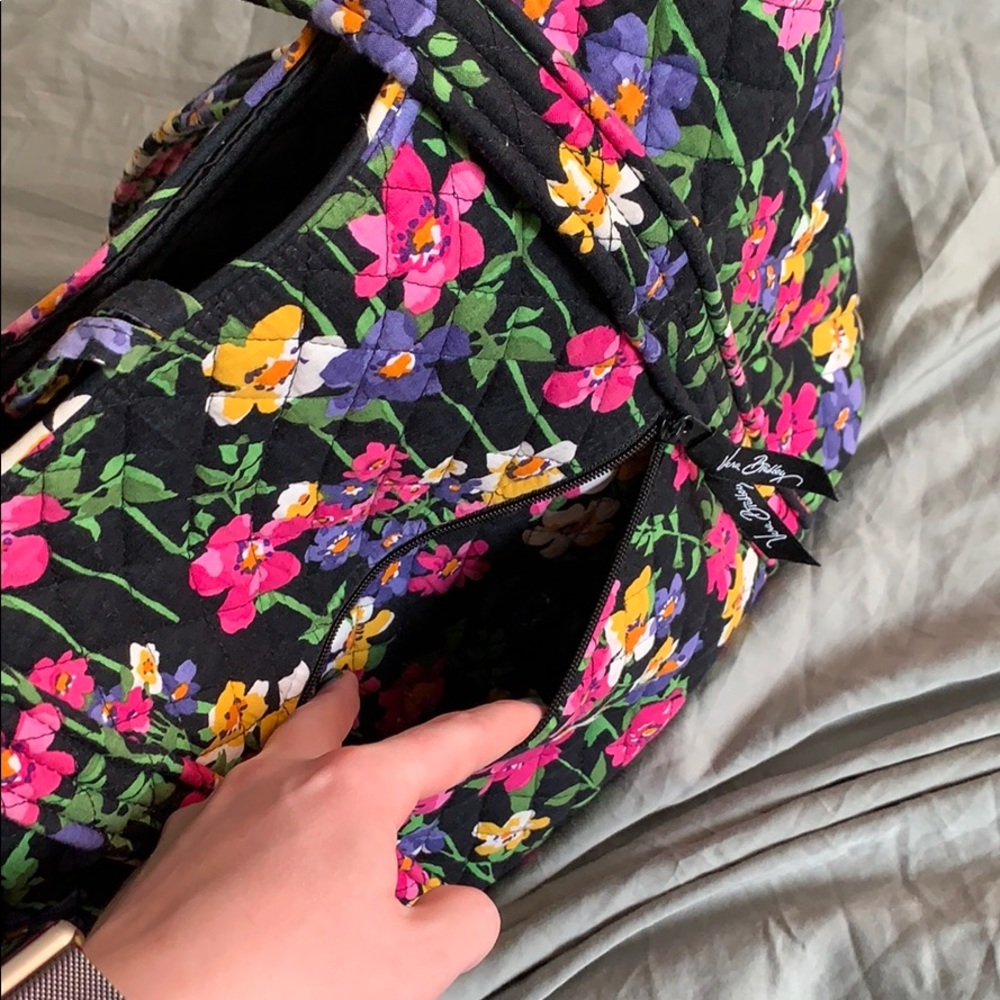 Vera Bradely Carried Away Tote Bag - Picture 7 of 9